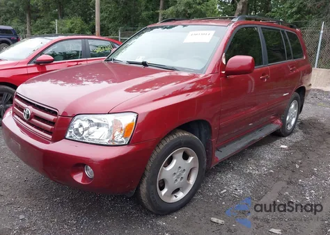 2006 Toyota Highlander Limited V6 from USA, damaged, VIN JTEEP21A160176953